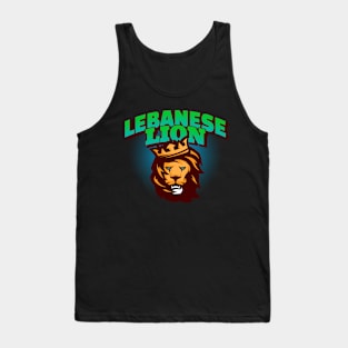 Lebanese Lion Tank Top